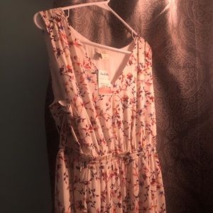 Cynthia Rowley US 12 Floral Sleeveless Maxi Dress